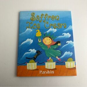 Saffron Ice Cream by Rashin Hardcover Children's Book NWT Homeschool Tutoring